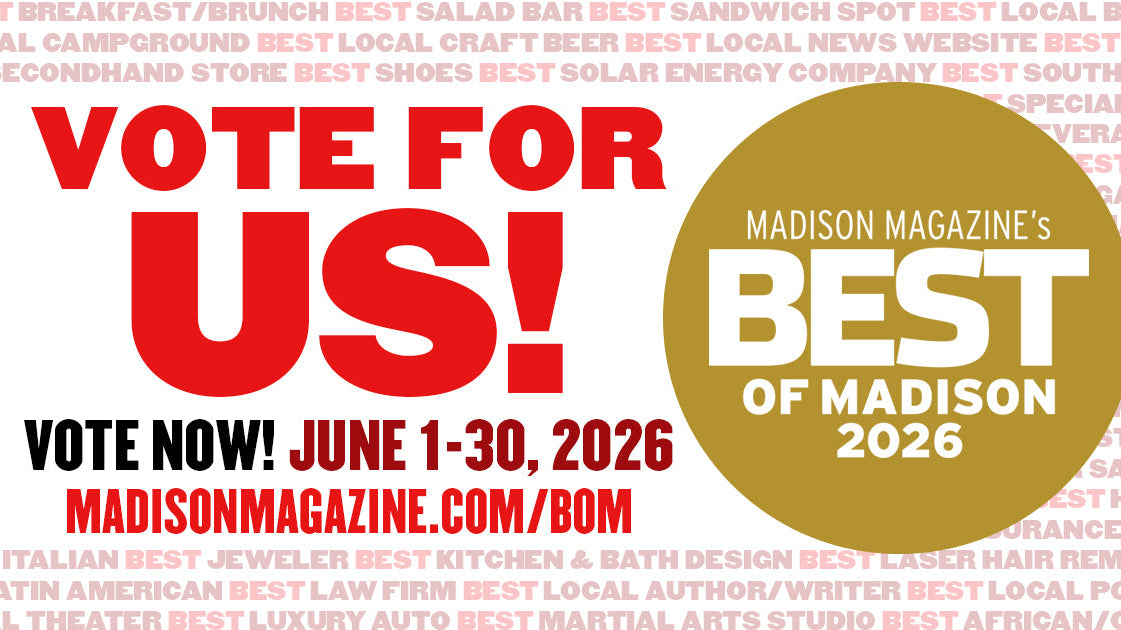 We're a Finalist for Best of Madison 2026 – Vote Olson's Flowers for Best Florist!