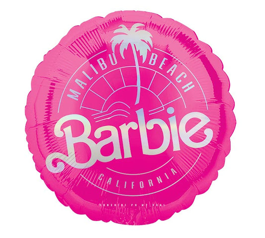 17" Barbie Malibu Beach Balloon