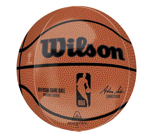 16" NBA Wilson Basketball Balloon