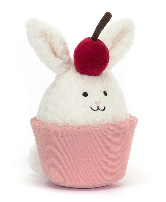JELLYCAT:  Dainty Dessert Bunny Cupcake