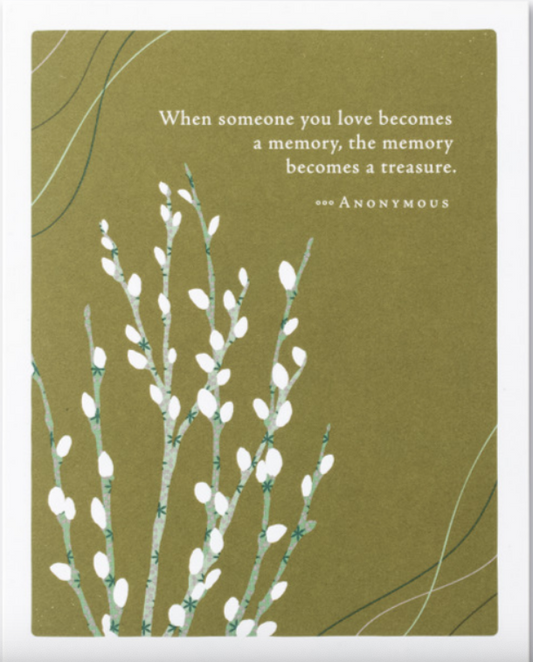 When someone you love becomes a card