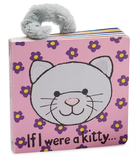 JELLYCAT:  If I Were a Kitty Book (Grey)