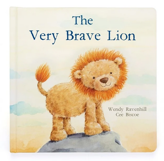 JELLYCAT:  The Very Brave Lion Book