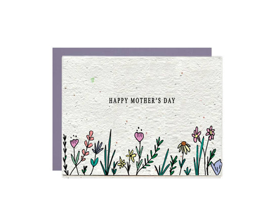 Mother's Day || Card For Mom || Wildflower Seed Paper