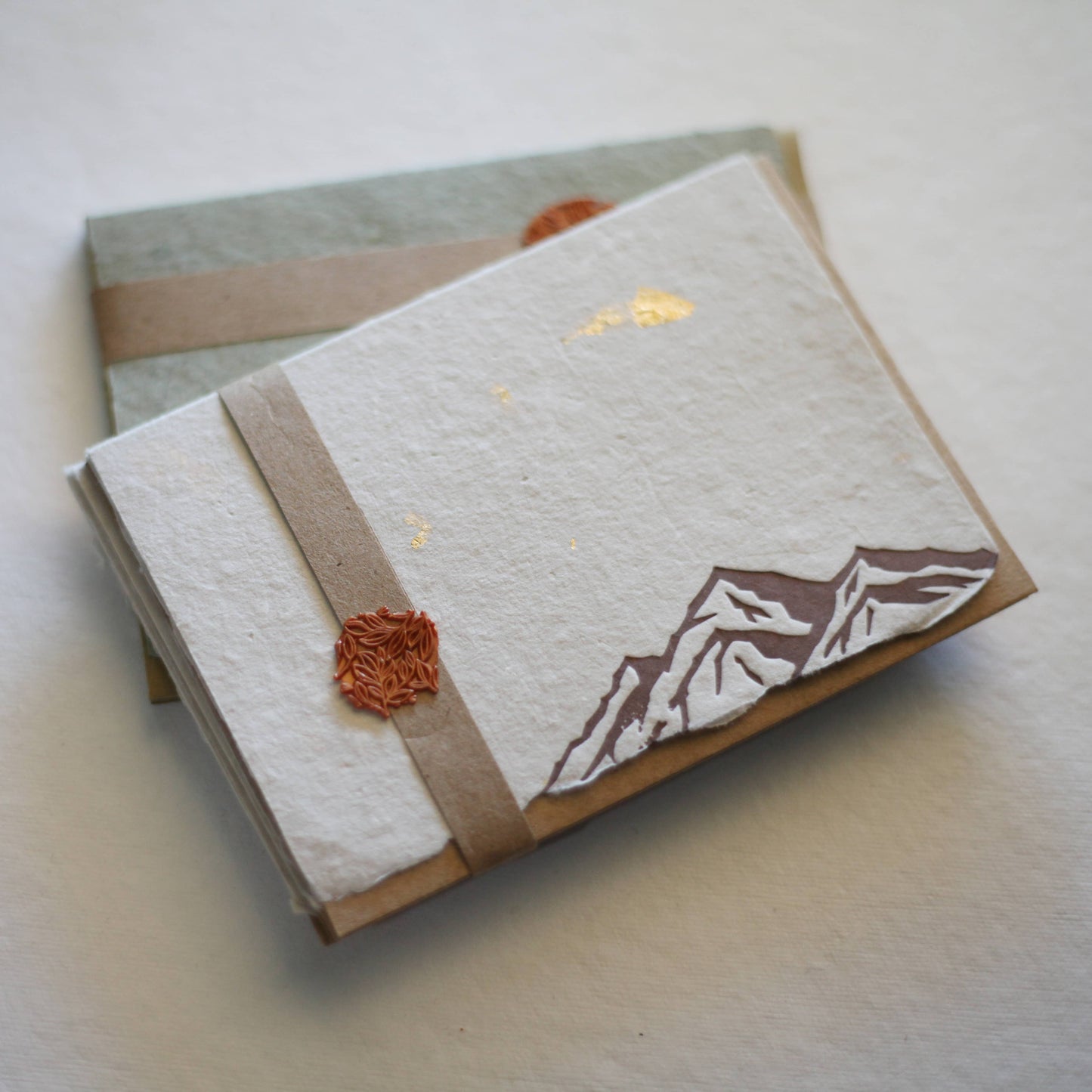 Letterpress card pack | Mountains