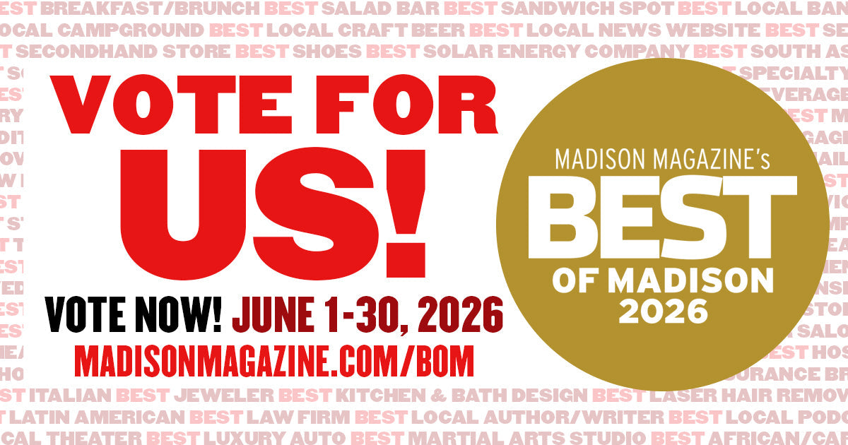 We're a Finalist for Best of Madison 2026 – Vote Olson's Flowers for Best Florist!