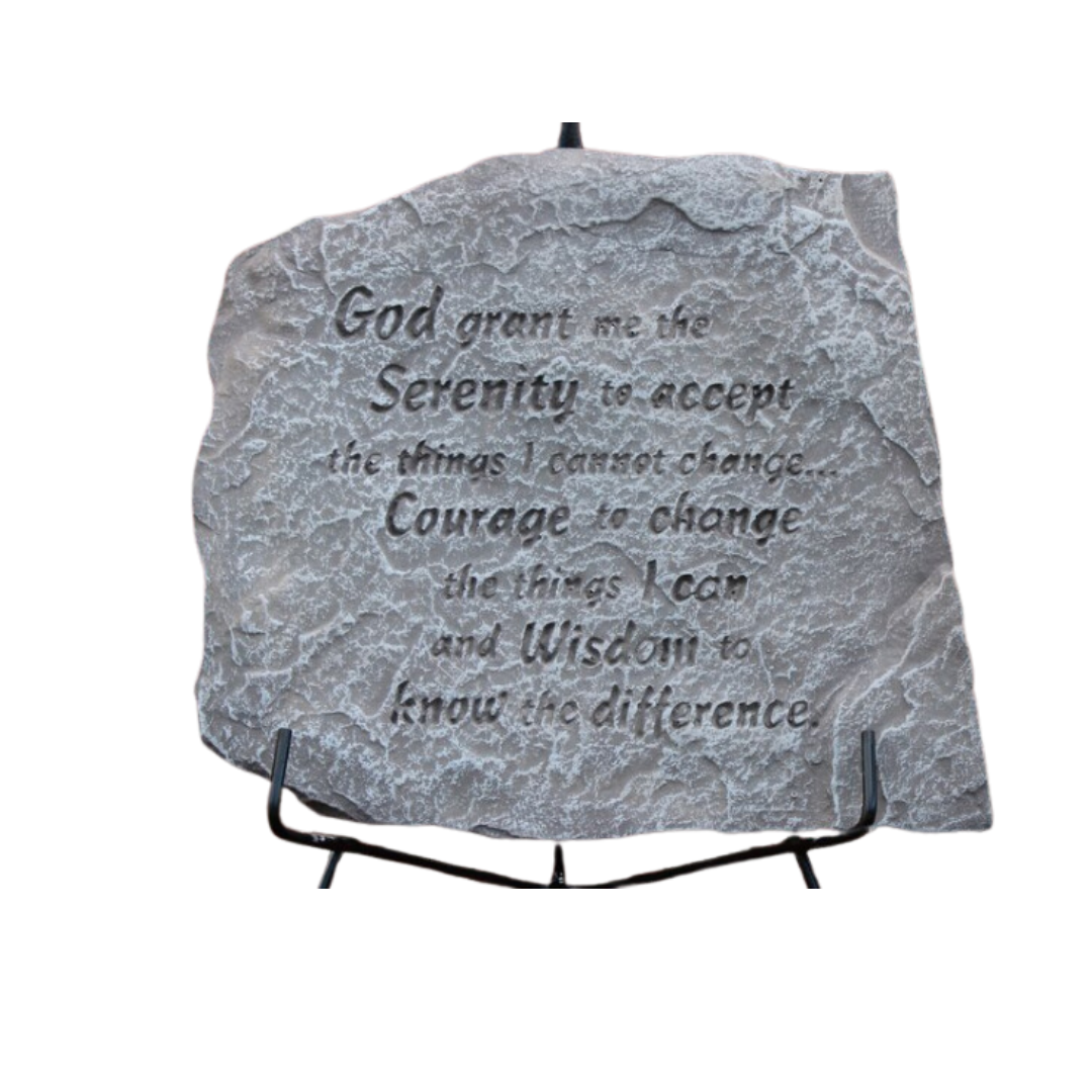 Serenity Prayer Stone – Olson's Flowers & Gifts