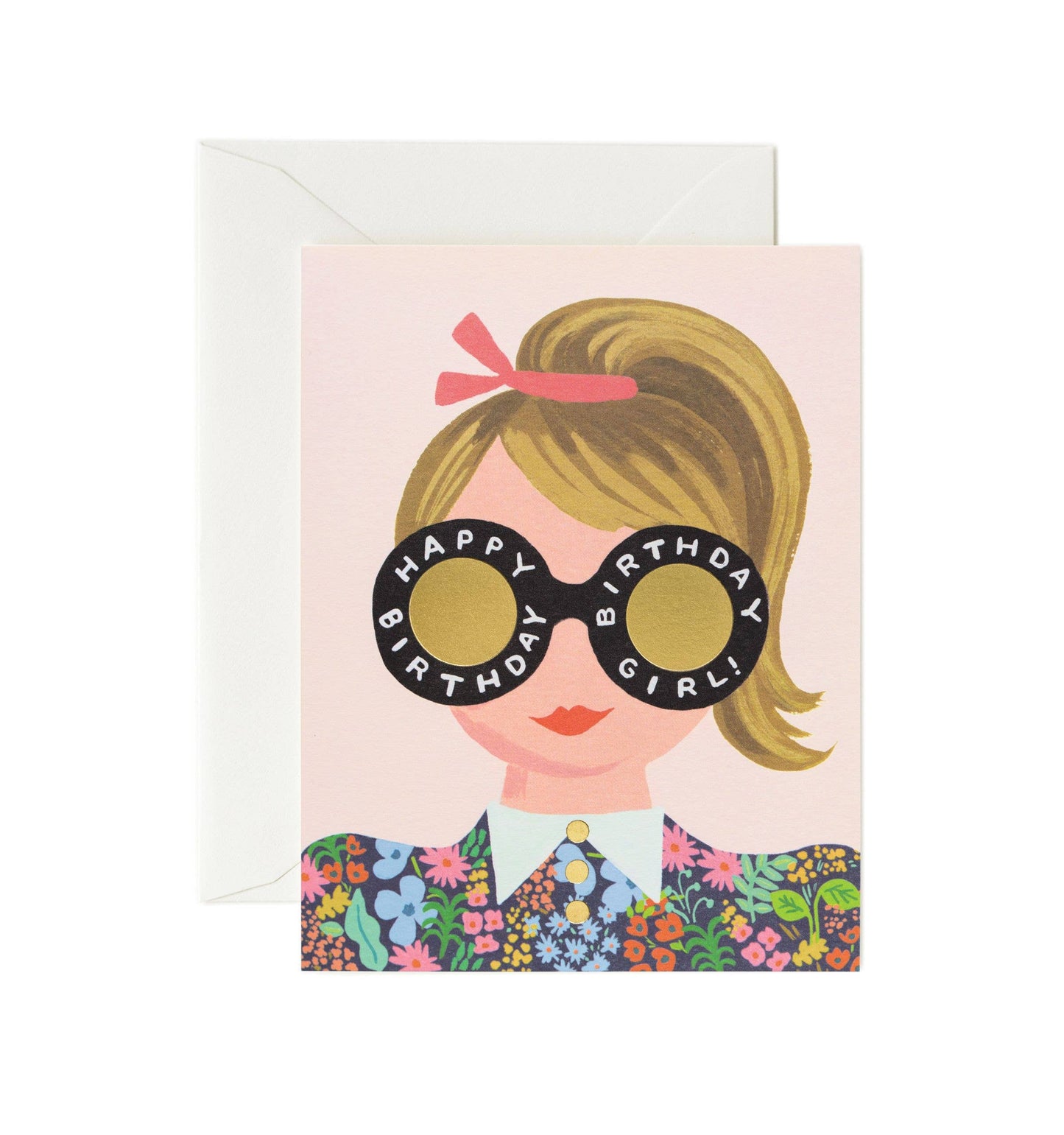 Meadow Birthday Girl Card