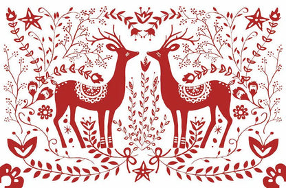 Reindeer Paper Placemats