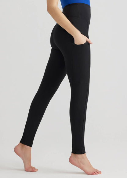 Rachel Shaping Legging with Side Pockets - Cotton Stretch