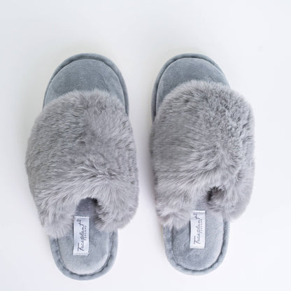 Faceplant Furry Slippers