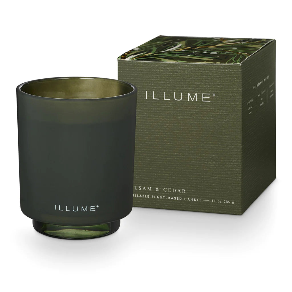 Illume Balsam and Cedar Refillable Candle