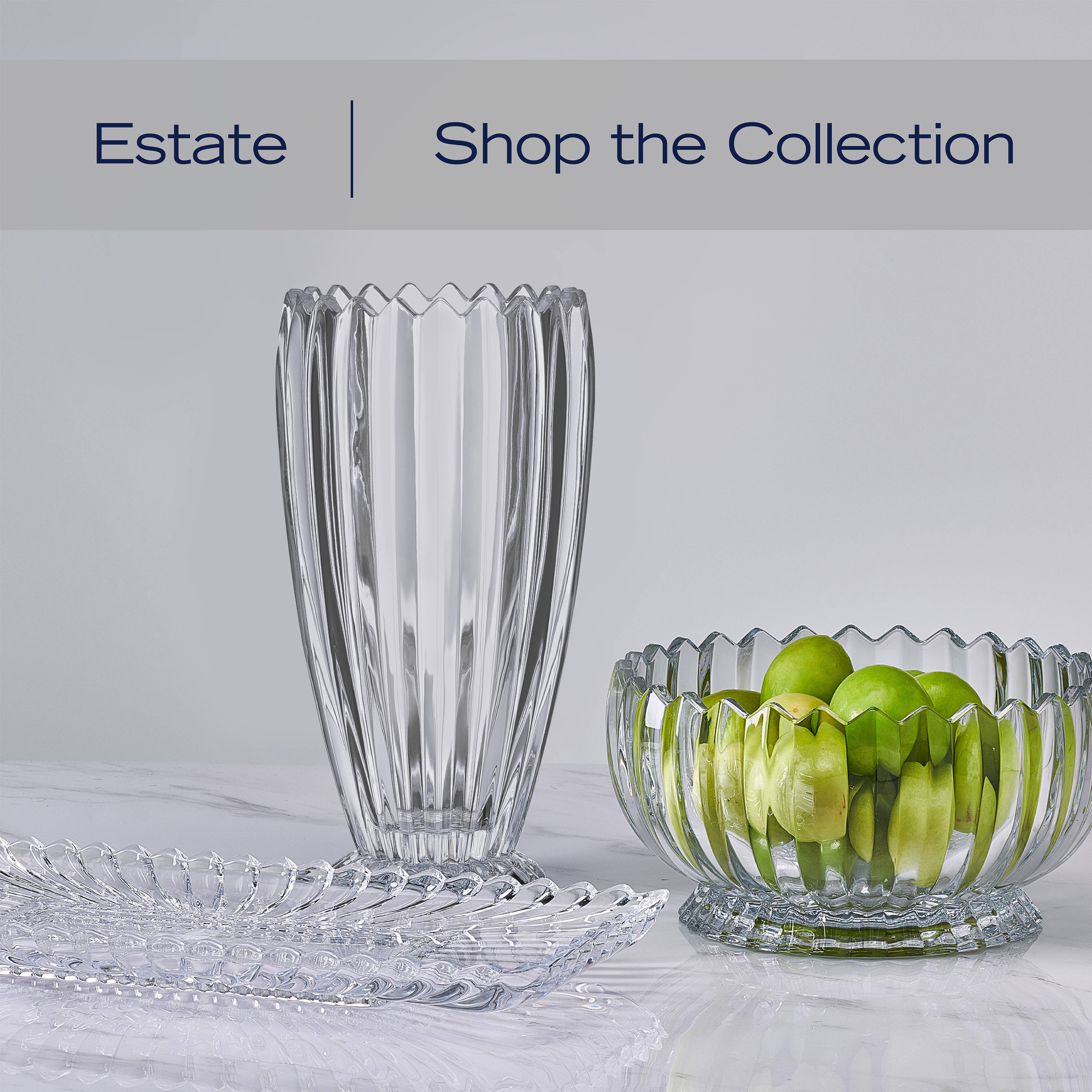 Mikasa Estate 11In Lead Free Crystal Vase – Olson's Flowers & Gifts