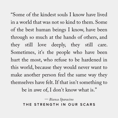 The Strength In Our Scars - book