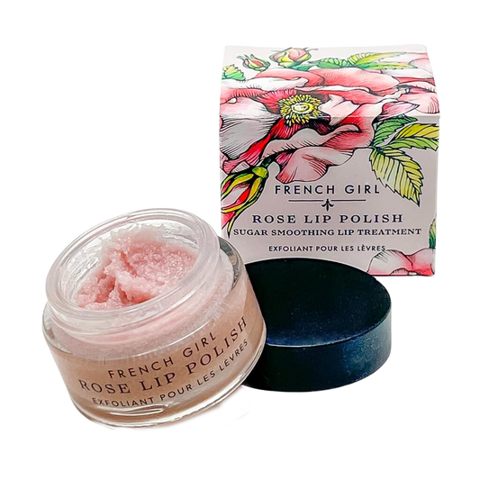 Organic Hydrating Rose Lip Polish & Scrub - 1 oz