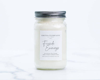 Fireside Evenings | Mason Jar Candle