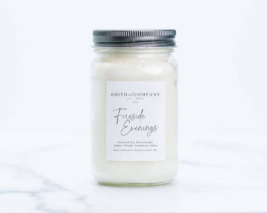 Fireside Evenings | Mason Jar Candle