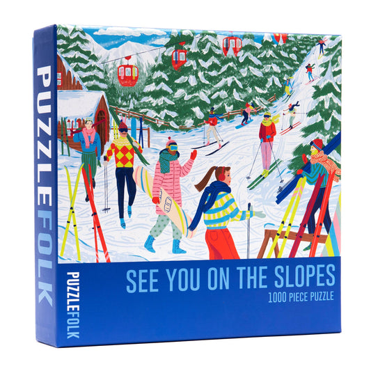 See You On the Slopes Adult Puzzle