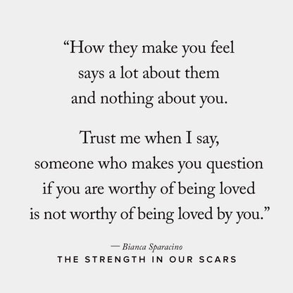 The Strength In Our Scars - book