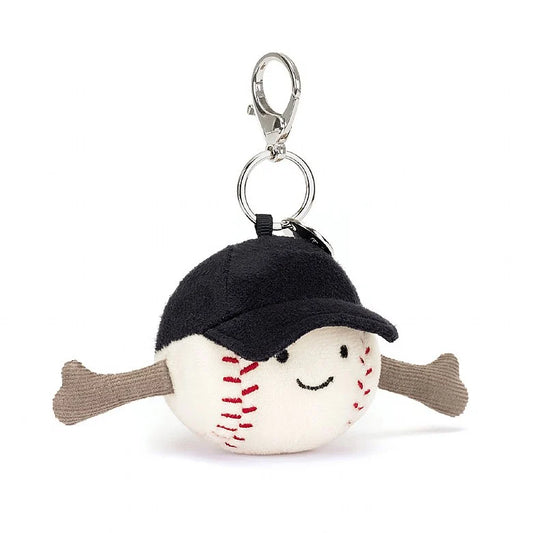 JELLYCAT:  Amuseable Sports Baseball Bag Charm