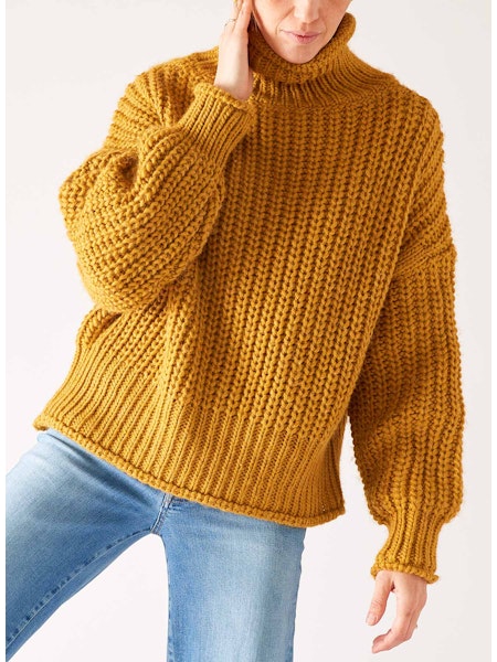 Mersea BeachsideTurtleneck_Mustard