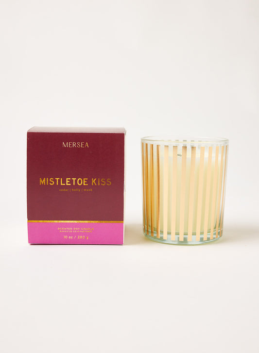 Holiday Boxed Candle, Mistletoe Kiss