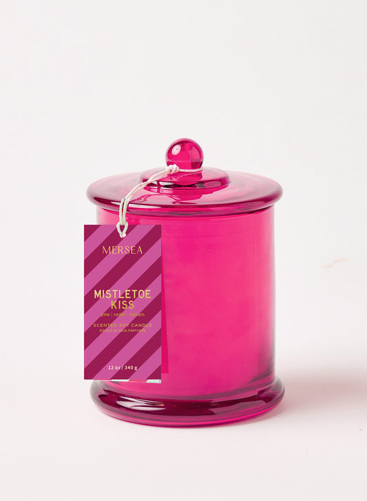 Jolly Jar Candle, Mistletoe Kiss