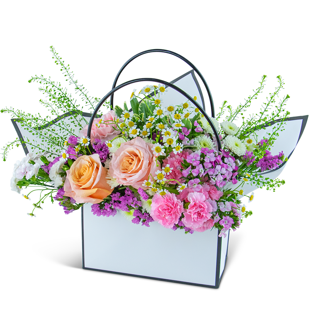 Seasonal Garden Blooming Tote