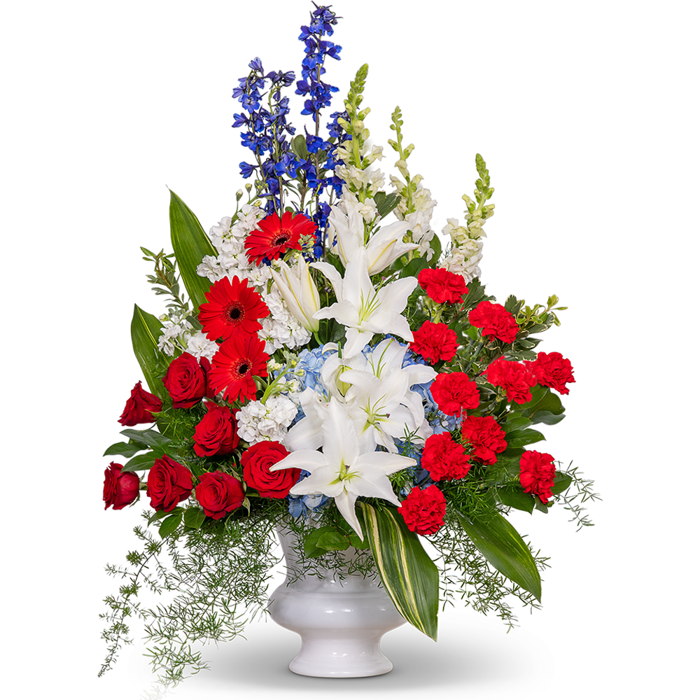 Stars and Stripes Forever Urn