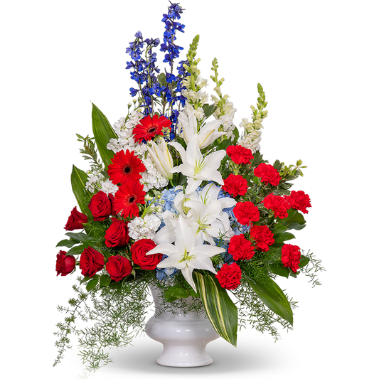 Stars and Stripes Forever Urn