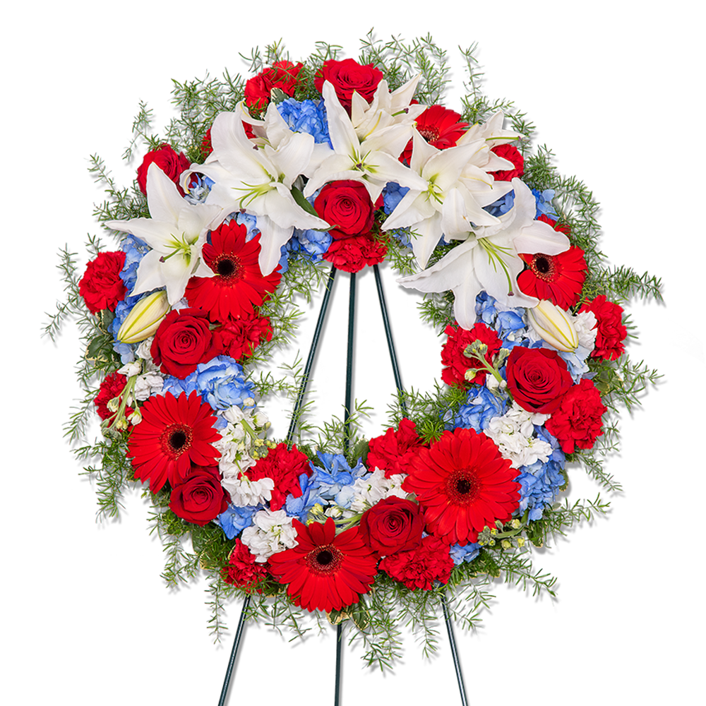 Stars and Stripes Forever Wreath