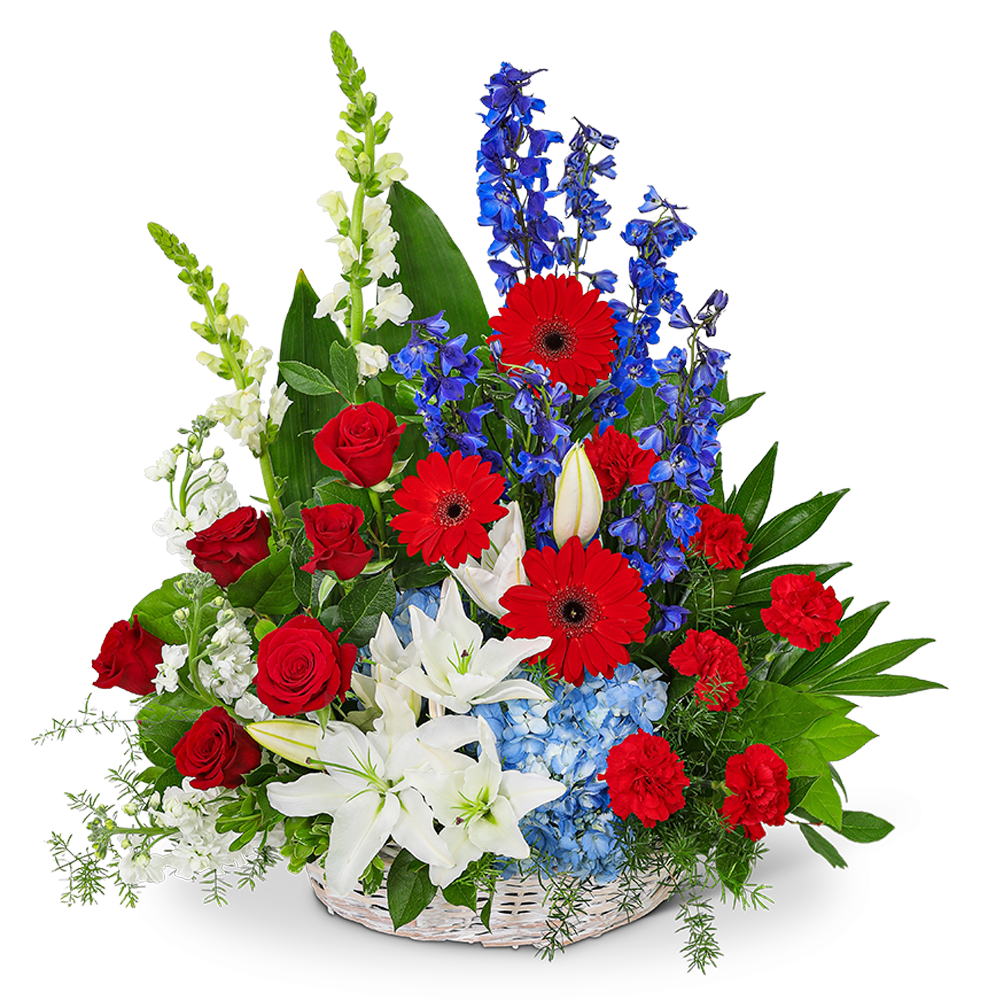 Stars and Stripes Forever Basket