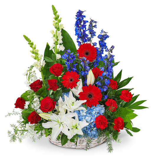 Stars and Stripes Forever Basket