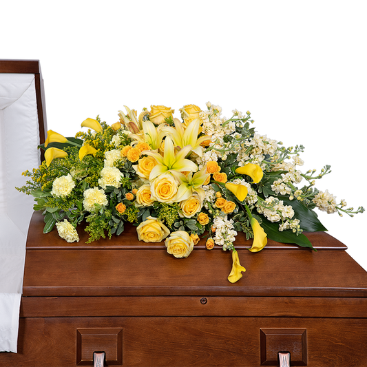 Radiant Remembrance Casket Spray