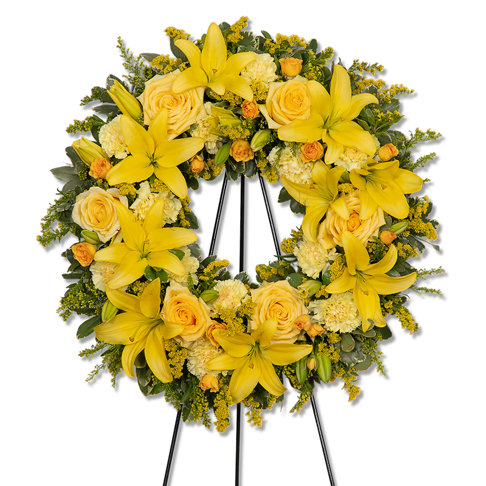 Radiant Remembrance Wreath