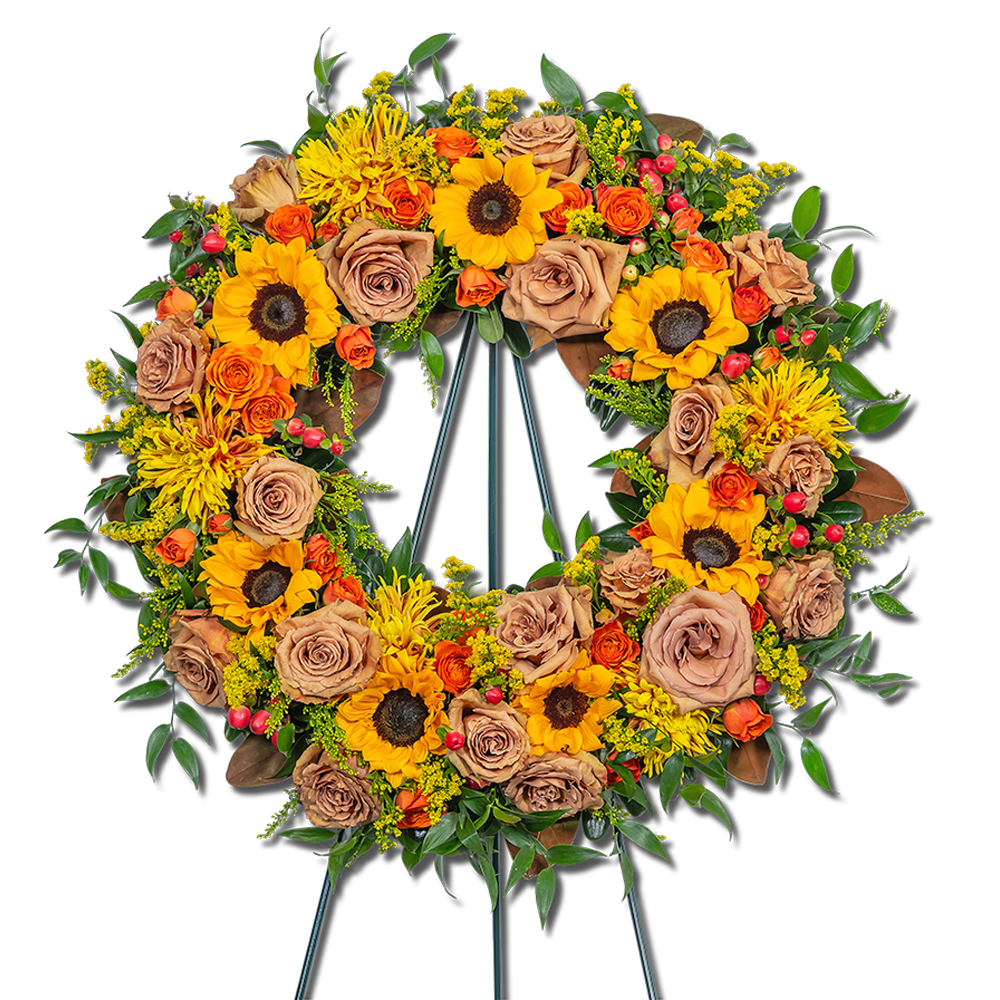 Sunset Serenade Wreath