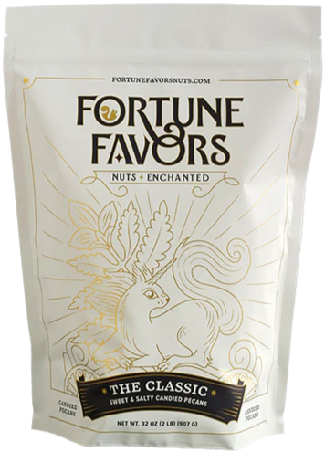 Fortune Favors Candied Pecans