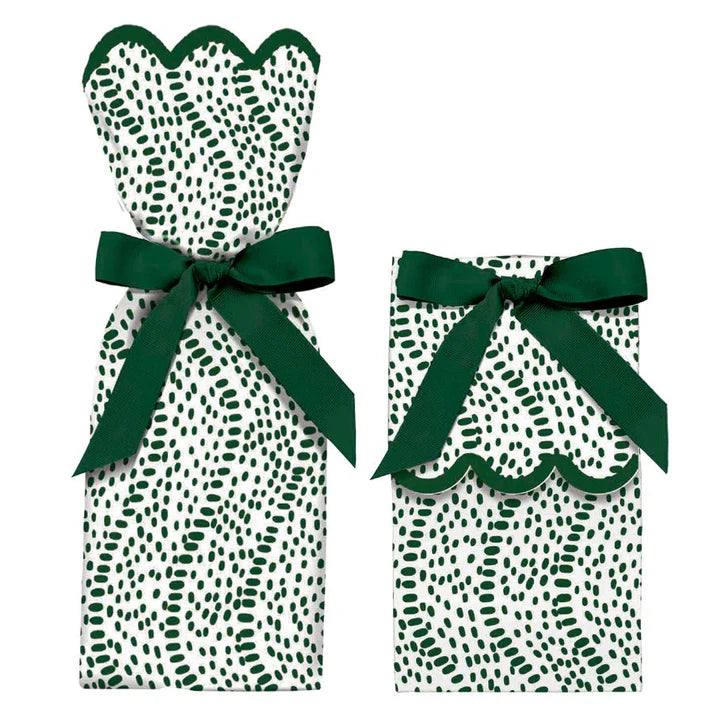 Green Dot Wine and Gift Bag Kit