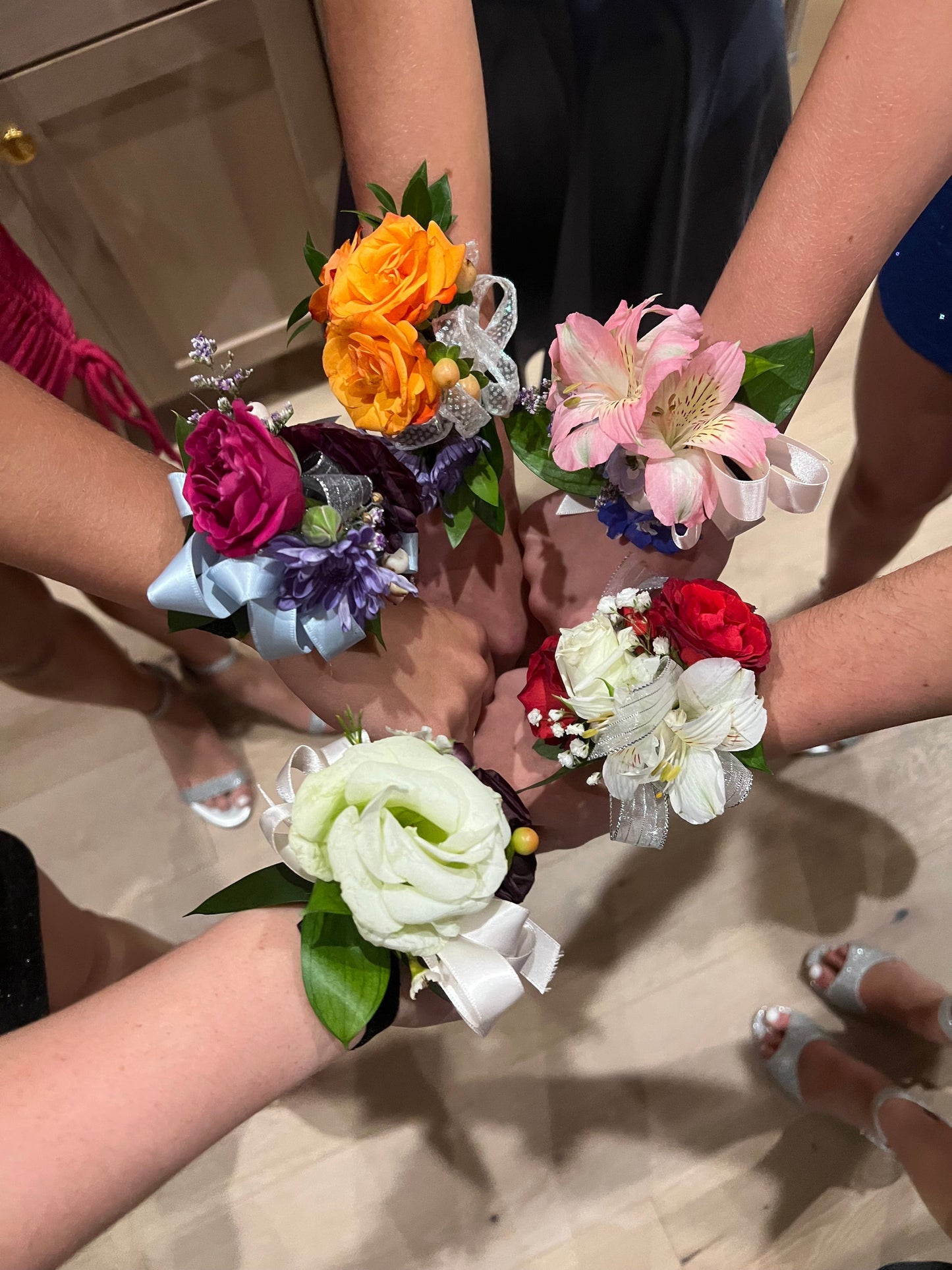 Custom Coordinating Corsage & Boutonniere