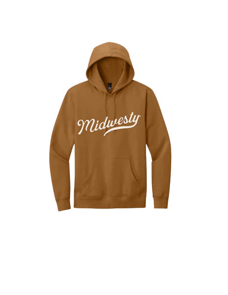 Midwest Girl Midwesty Hoodie, Duck Brown