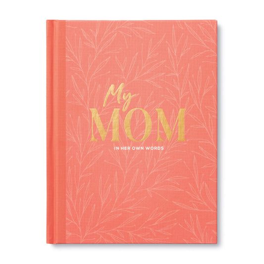 My Mom in her own words book
