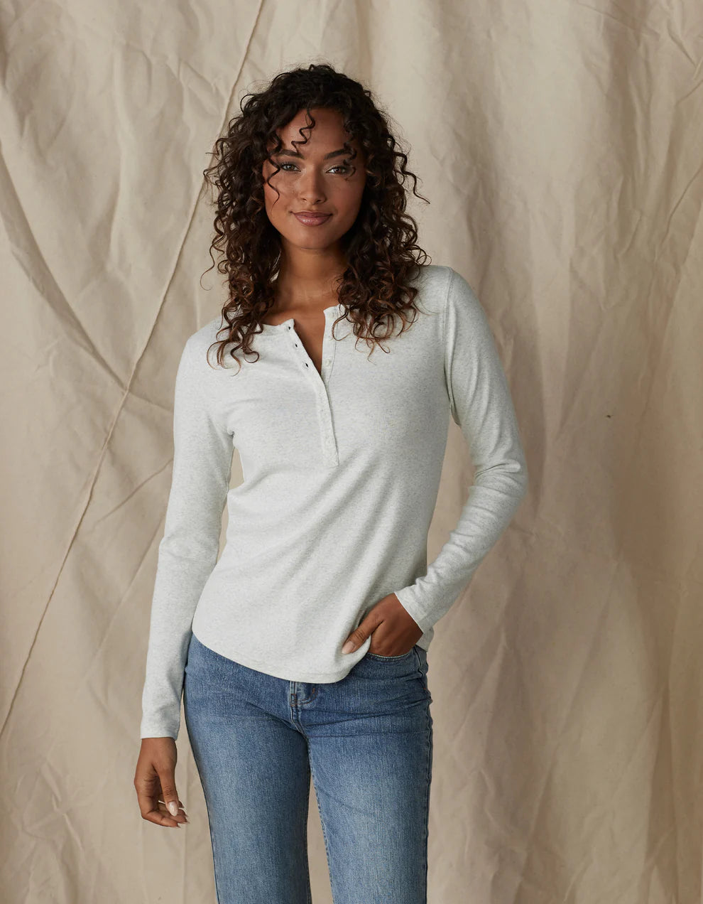 Women's Puremeso Long Sleeve Henley