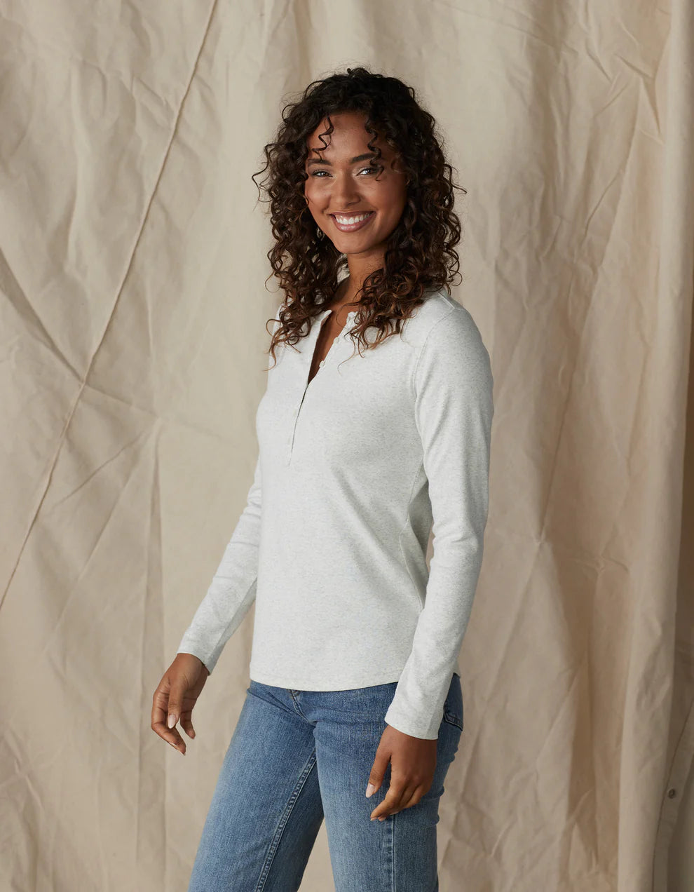 Women's Puremeso Long Sleeve Henley