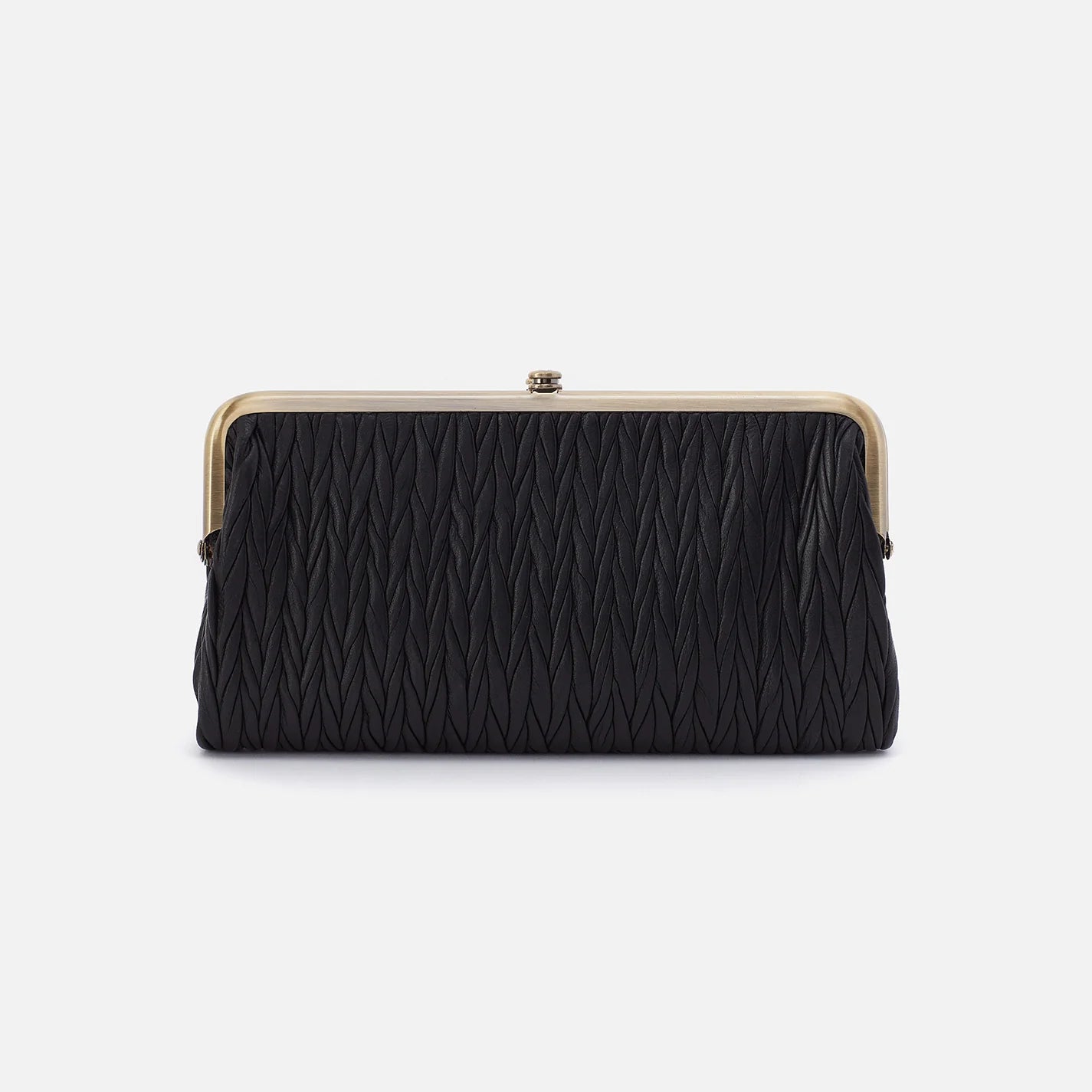 HOBO Lauren Clutch Wallet, Black