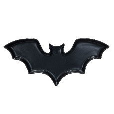 Stoneware Bat Dish, Matte Black