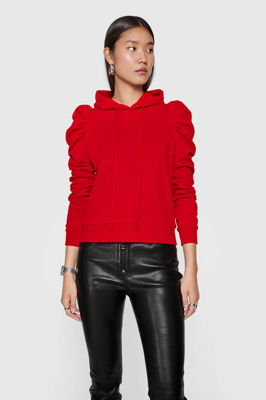 The Janine Hoodie, Red