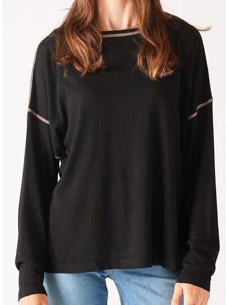 Delmar Sweater, True Black