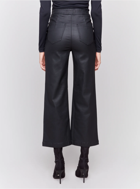 Wax Twill Pull on Pant - Black