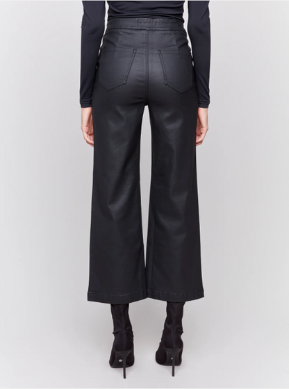 Wax Twill Pull on Pant - Black