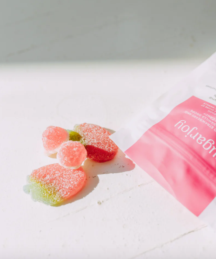 Sugar Coated Strawberry and Strawberry Vanilla Drops Mix